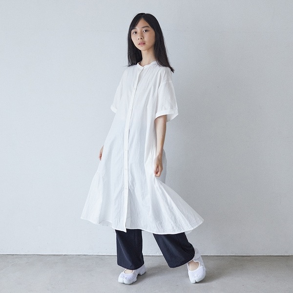 [60%OFF] undeny. ワッシャーブロード ティアードワンピース  1(140-150)/2(150-160)/F(大人0) WH/PU