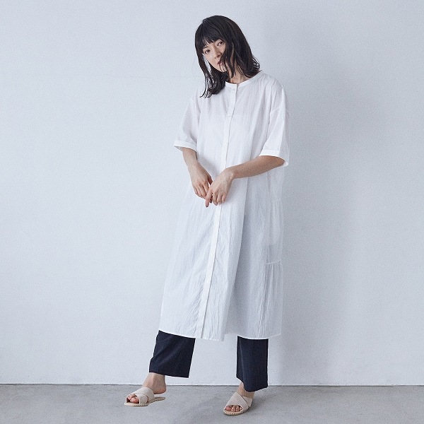 [60%OFF] undeny. ワッシャーブロード ティアードワンピース  1(140-150)/2(150-160)/F(大人0) WH/PU