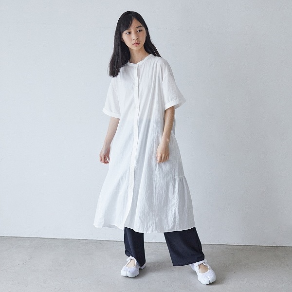 [60%OFF] undeny. ワッシャーブロード ティアードワンピース  1(140-150)/2(150-160)/F(大人0) WH/PU