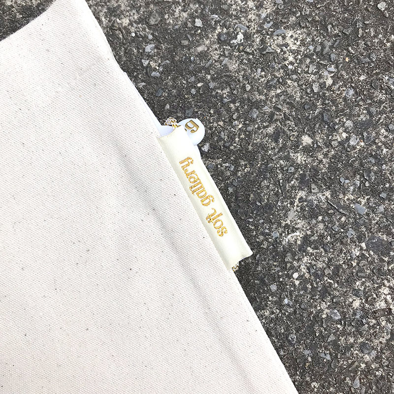 [50%off] From Denmark soft gallery Tote Bag Tote bag in organic cotton with rainbow print 38 x 40cm　[※1 クリックポスト可]　