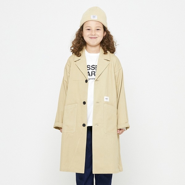 [60%OFF] GENERATOR CASUAL ワークコート  M(110-120)/L(130-140)/XL(150-160)/F(160-170) ベージュ/ブラック/カーキ