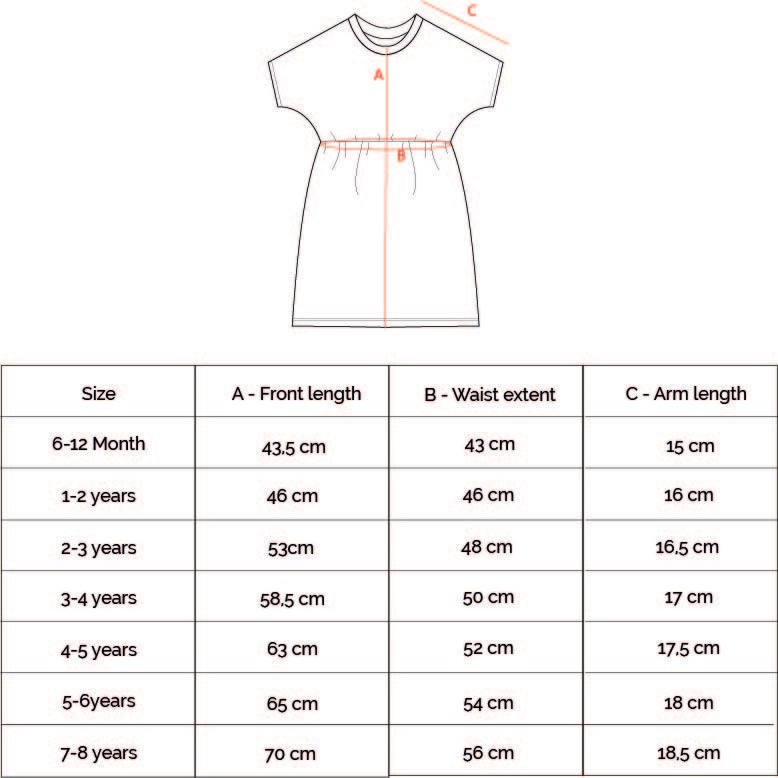 [再-60%] ドイツから MONKIND BIRDIES TENNIS DRESS 100%オーガニックコットン 80-90/-/-/-