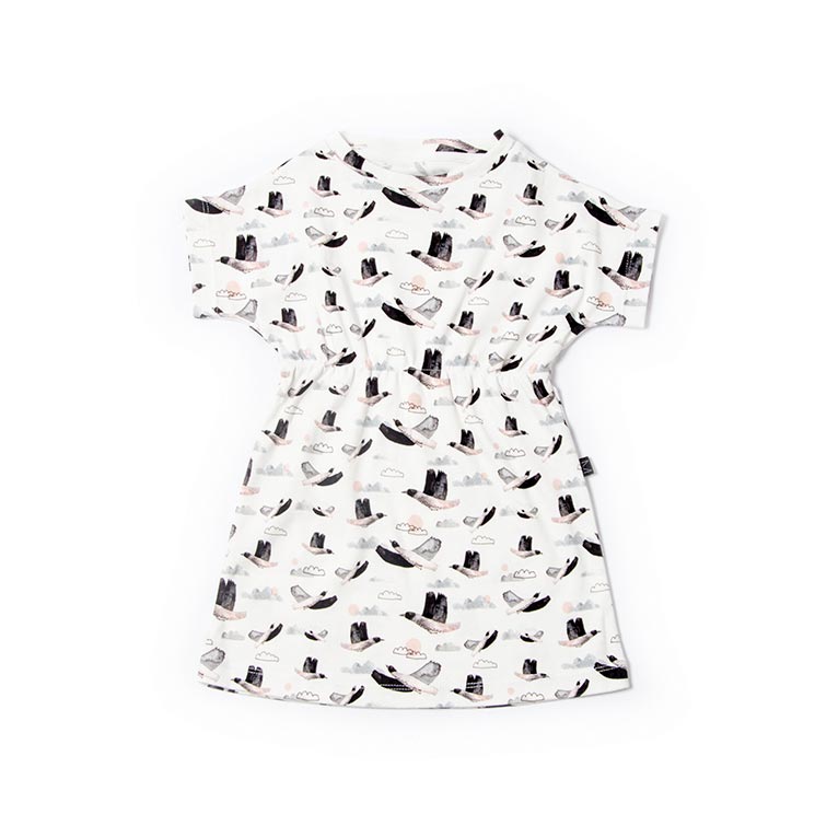 [再-60%] ドイツから MONKIND BIRDIES TENNIS DRESS 100%オーガニックコットン 80-90/-/-/-