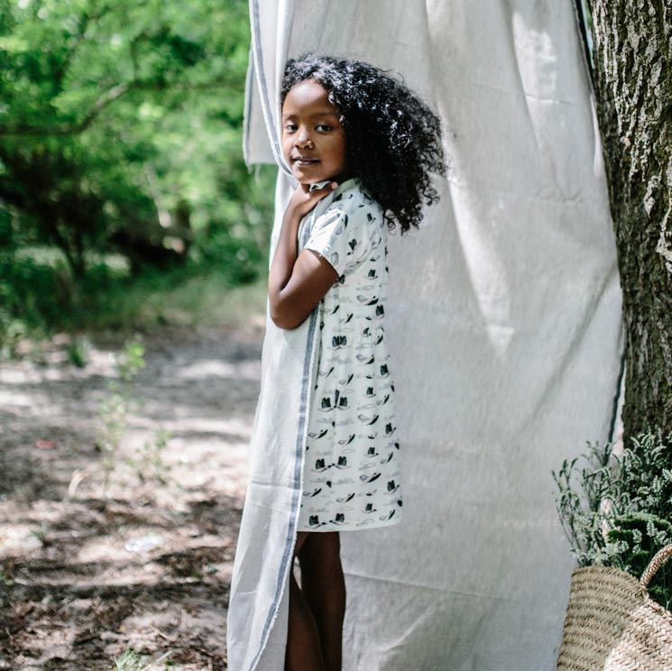 [再-60%] ドイツから MONKIND BIRDIES TENNIS DRESS 100%オーガニックコットン 80-90/-/-/-