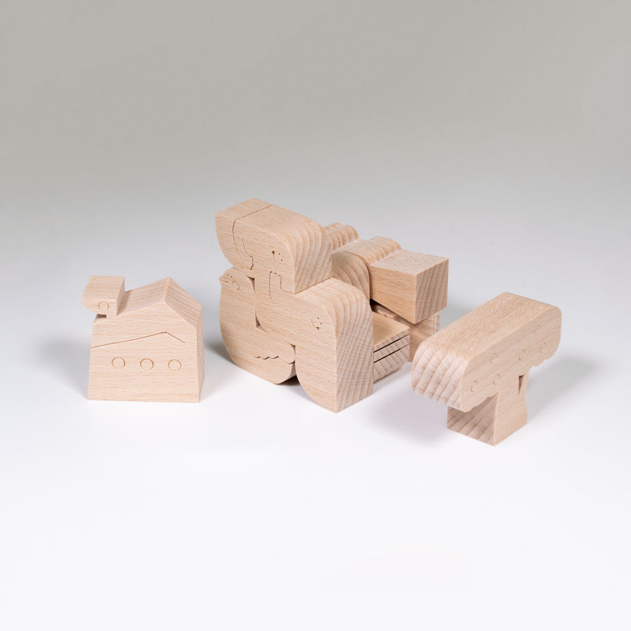 IRIKI polycube puzzle cube 形合わせボックス