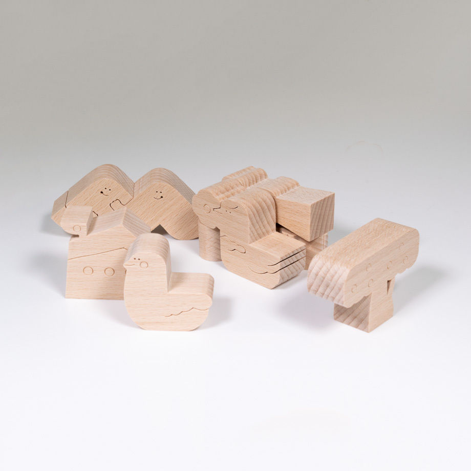 IRIKI polycube puzzle cube 形合わせボックス