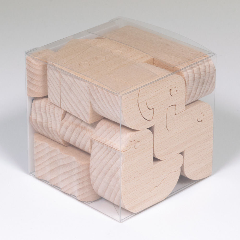 IRIKI polycube puzzle cube 形合わせボックス