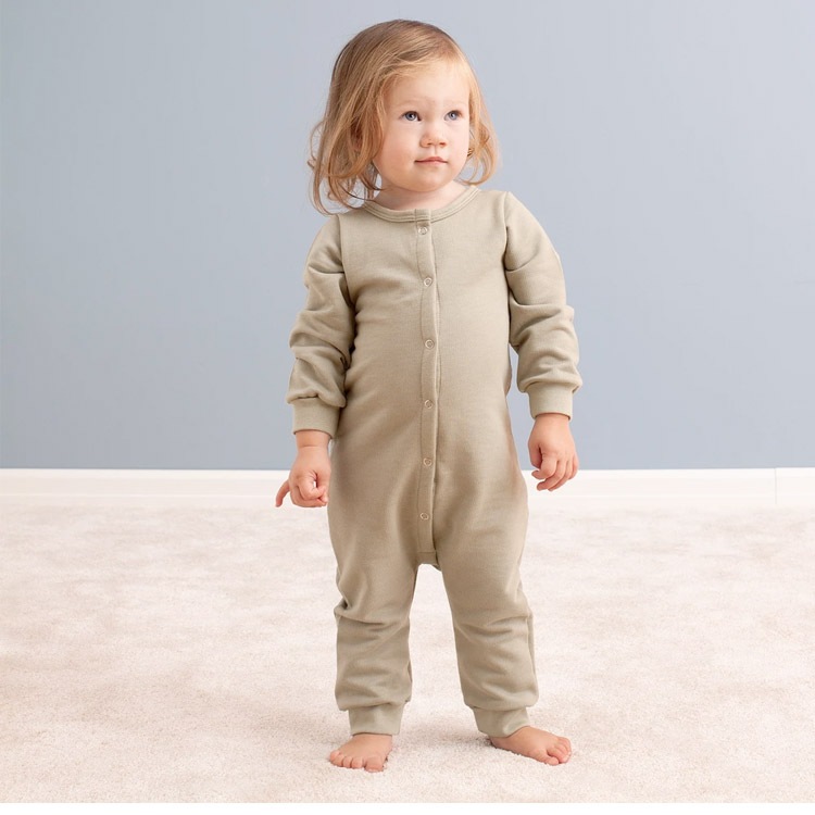 [50%OFF] From Brooklyn winter water factory French Terry Jumpsuit - Birds In the Trees Blue ロンパース 70/-