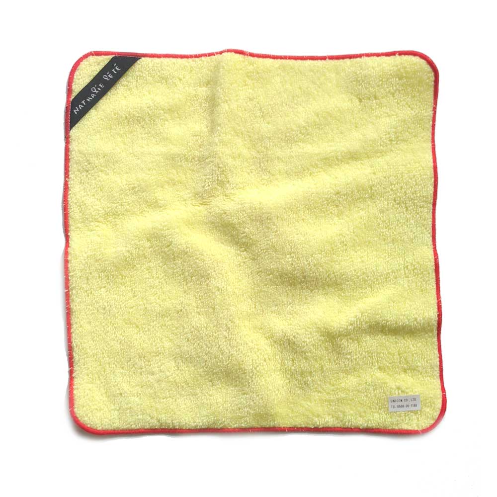 ナタリー・レテ　タオルハンカチ／りす　25cm×25cm