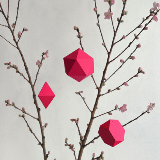 kolor カラー ドイツ ペーパージュエリー paper jewelry [neon pink]