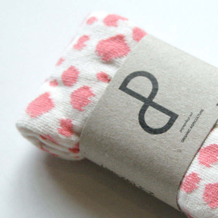 【-60%】POPUPSHOP ポップアップショップ Rose Leopards ローズレオパード タイツ オーガニックコットン混紡 0-1/-/-/