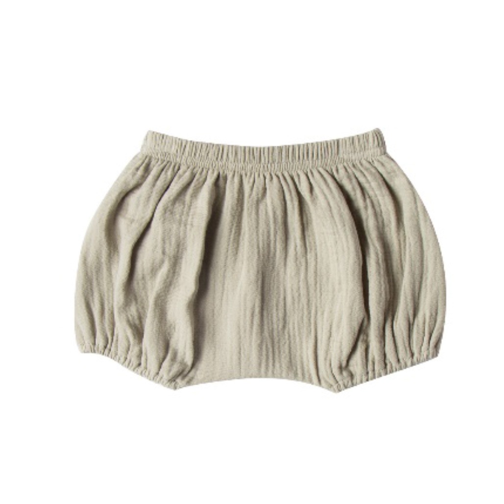 ●Quincy Mae オーガニックコットン Woven Bloomer  [ネコポス対応可] sage 70-80/90 Quincy Mae\ボトムス