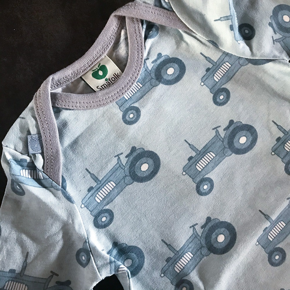 [60%OFF] From DENMARK SMAFOLK オーガニックコットンボディ 60/70