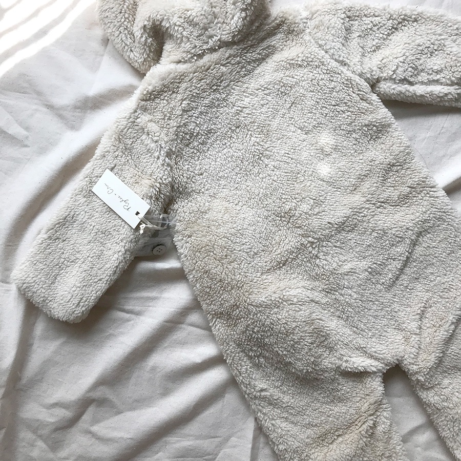 [40%off]ロサンゼルスから Rylee & Cru  Rylee teddy jumpsuit -/12-18M 　［ネコポス対応 不可］