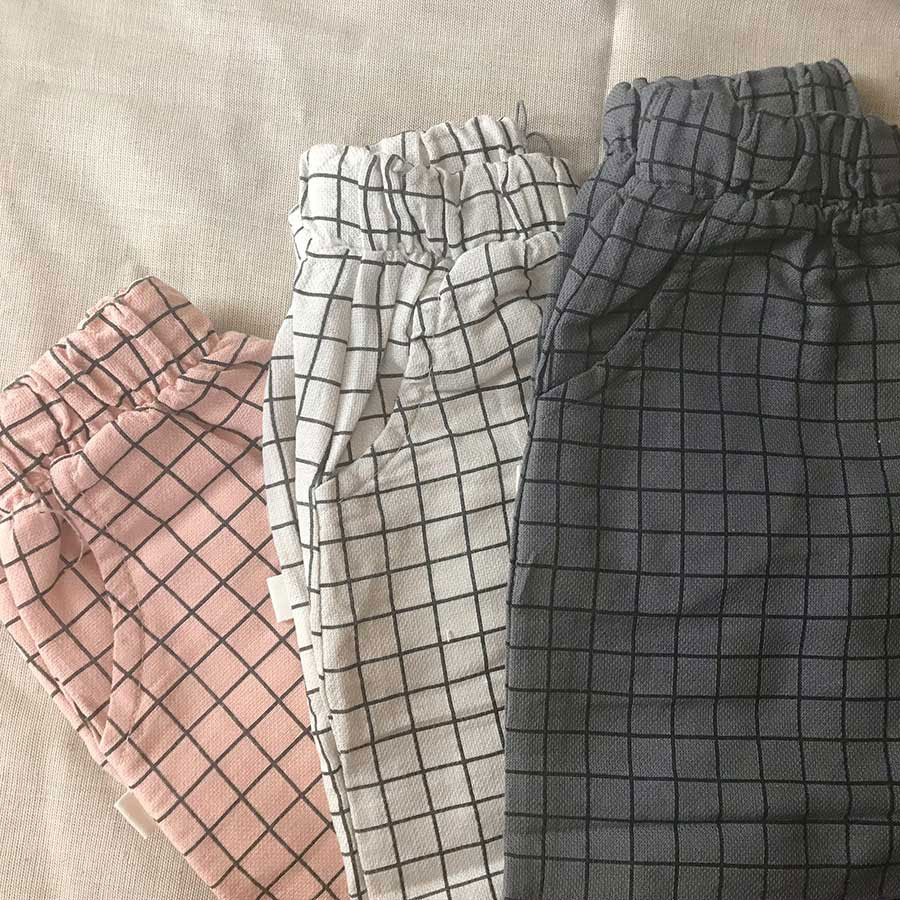 [40%OFF] From spain MY LITTLE COZMO CULOTTE BABY MILAN85 /カラー DARK GREY GRID 70-80/80-90/- My Little Cozmo\ボトムス・レギンス