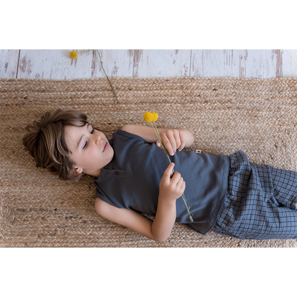 [40%OFF] From spain MY LITTLE COZMO CULOTTE BABY MILAN85 /カラー DARK GREY GRID 70-80/80-90/- My Little Cozmo\ボトムス・レギンス