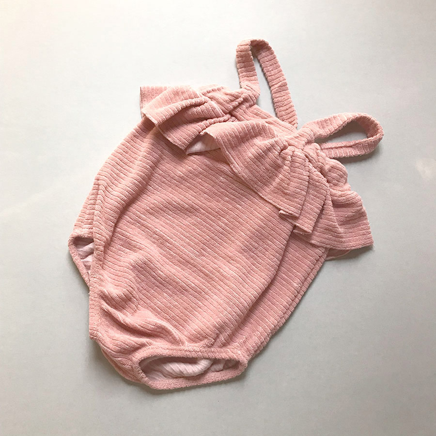 [50%OFF] From spain 1+in the family STINTINO girly romper -/80/90 ROSE 1+in the family ワンモアインザ・ファミリー\肌着・ロンパース・ボディ