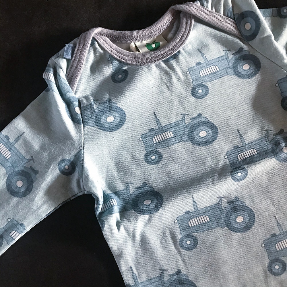 [60%OFF] From DENMARK SMAFOLK オーガニックコットン ロンパース 60/70