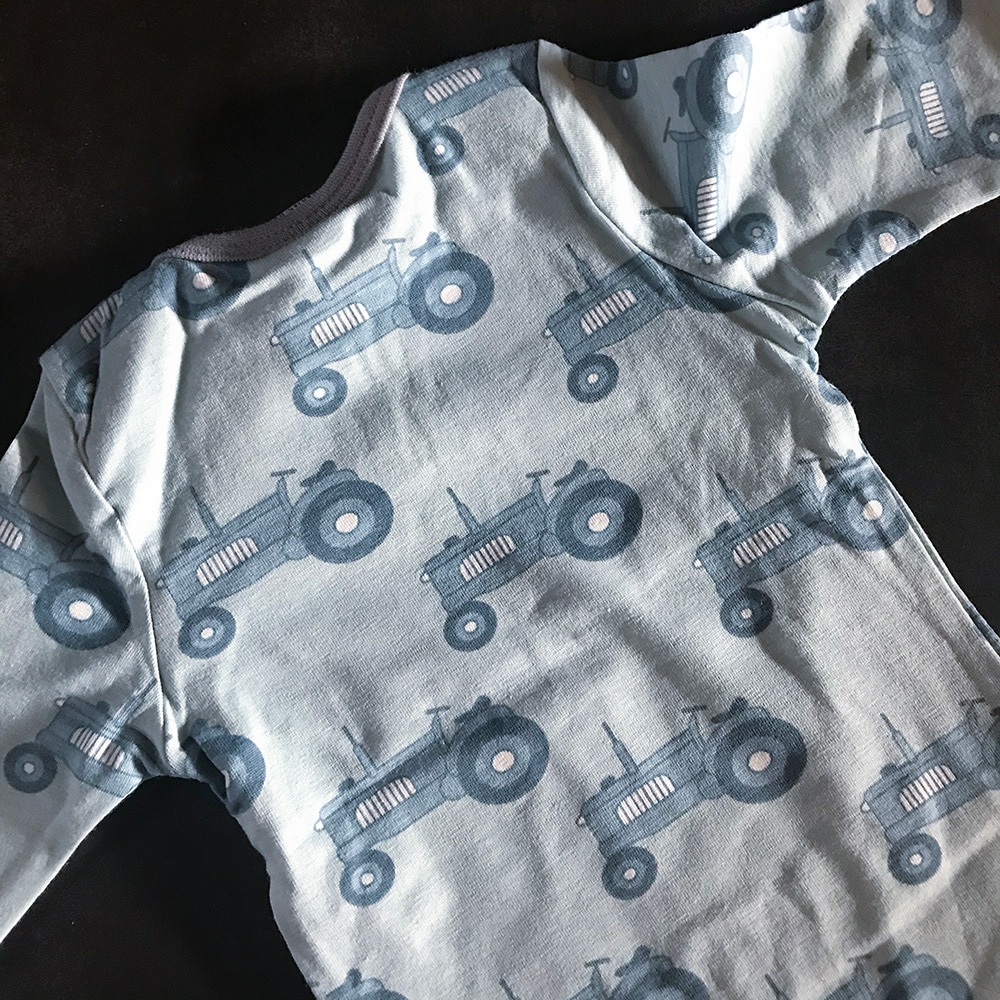 [60%OFF] From DENMARK SMAFOLK オーガニックコットン ロンパース 60/70