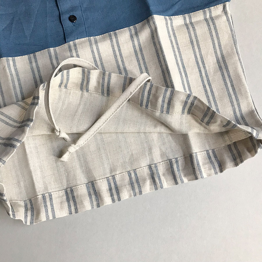 ［50%OFF］ From Spain Popelin  Blue york shirt 80-90/90-100/-/-/-/-/-