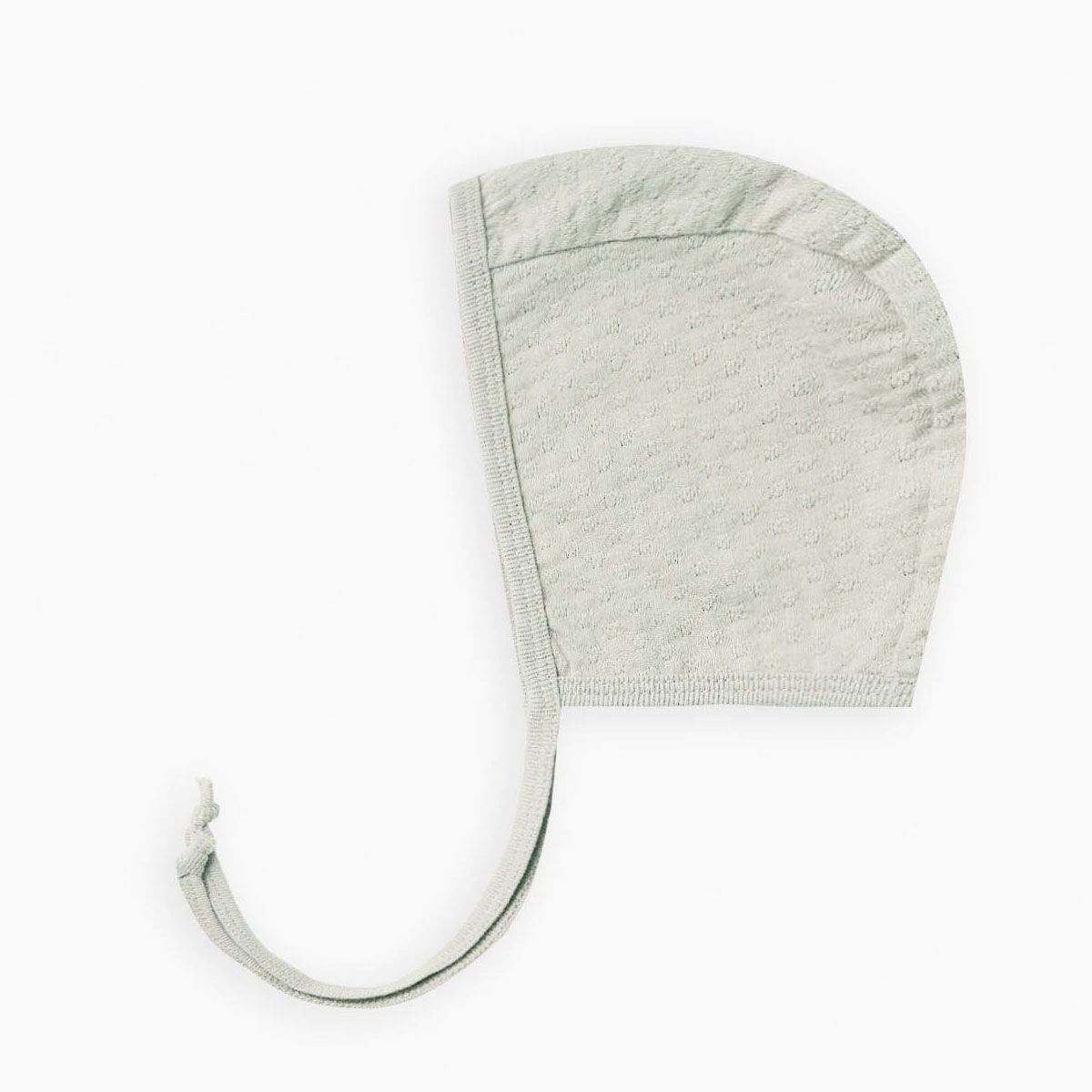 [30%off] Quincy Mae オーガニックコットン POINTELLE BABY BONNET [ネコポス対応可] MINT 6ヶ月 / 1歳