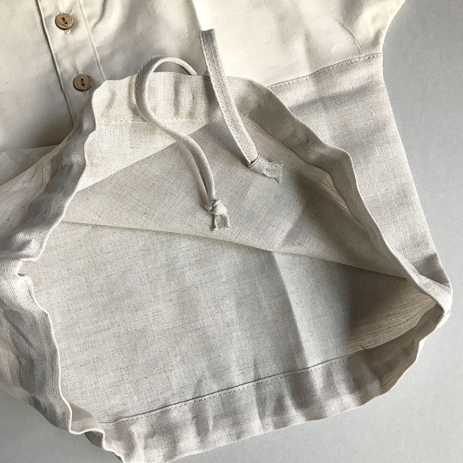 ［50%OFF］ From Spain Popelin  Natural yolk shirt 80-90/-/-/110-120/120-130/-/-