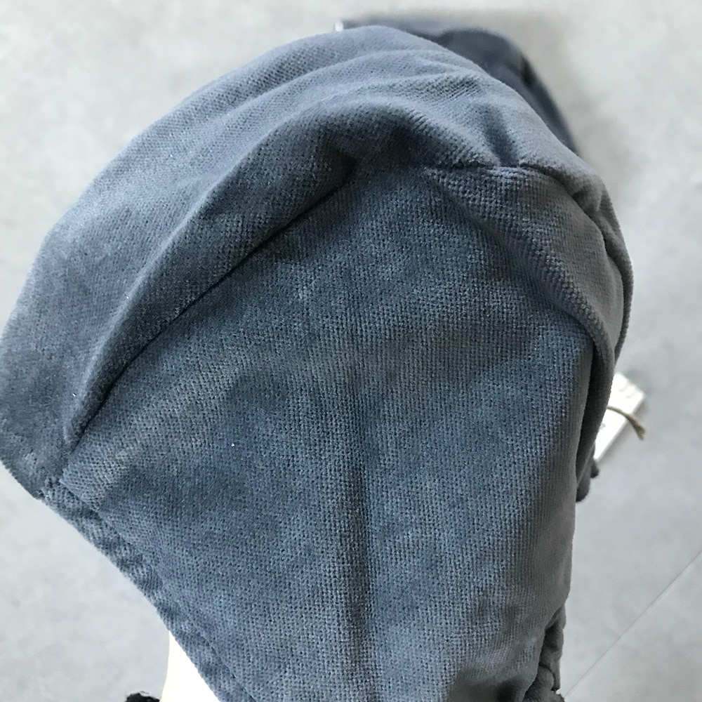 [60%OFF] スペインから little crative factory  Baby VELVET Bonnet GRAY  0-1Y/1-2Y50%OFF