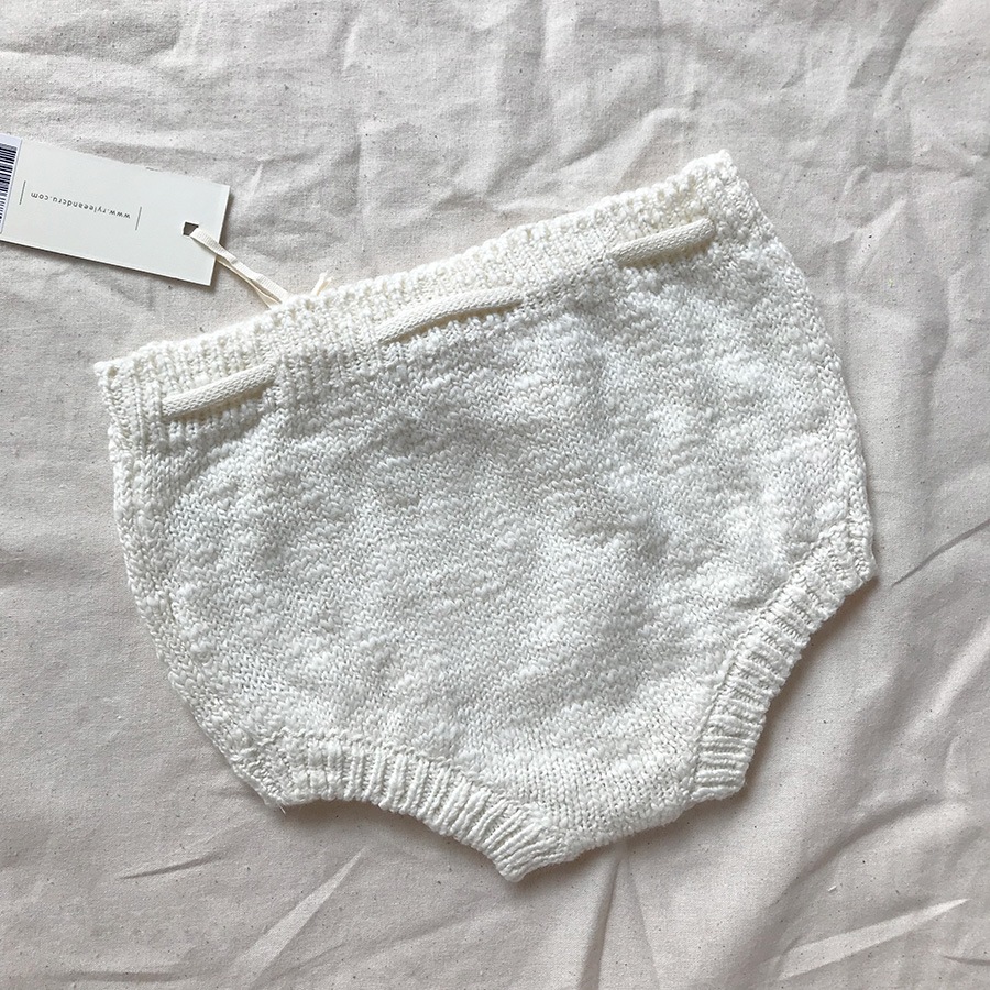 [40%OFF]ロサンゼルスから Rylee & Cru  bloomer ivory 6-12M/18-24M　［ネコポス対応OK］
