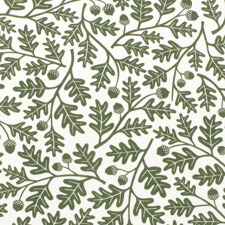 [50%OFF] From Brooklyn winter water factory Long Sleeve Romper - Oak Leaves Green ロンパース 70/80