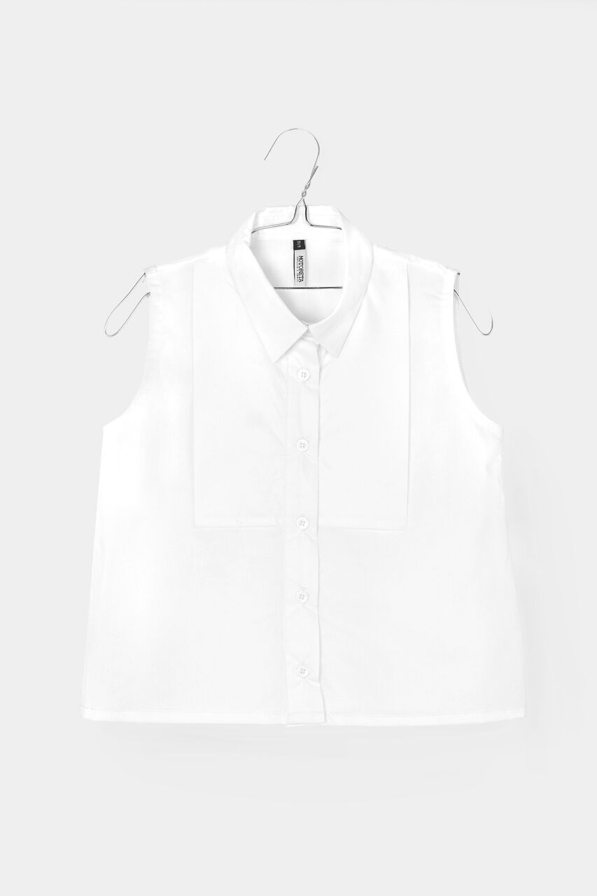[再-60%] スペインから Motoreta LYA BLOUSE White 3Y/5Y/6-7Y/8-9Y/12-13Y