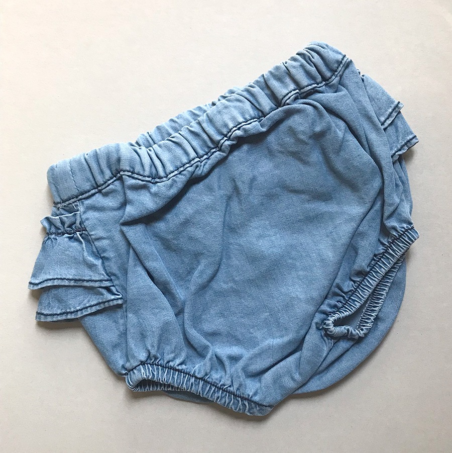 [50%OFF]   From spain 1+in the family IBIZA bloomer ダンガリーブルマー 80/90 1+in the family ワンモアインザ・ファミリー\ボトムス