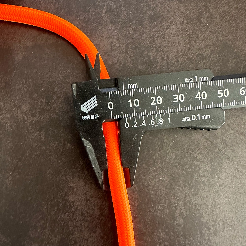 6.5-39　蛍光オレンジ 6.5mm ロープ-9400