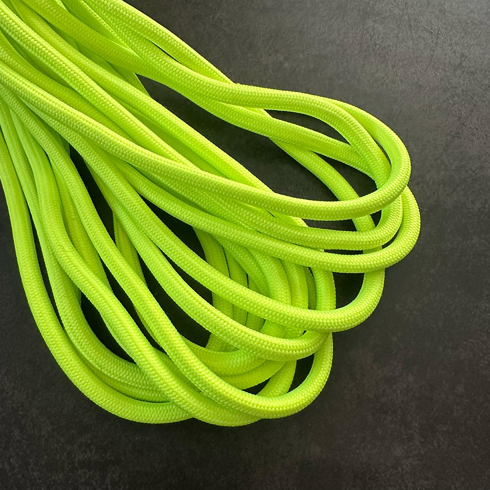 6-12　蛍光イエロー 6mm ロープ-9400