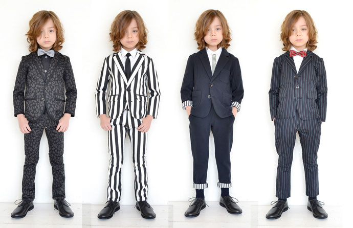 GENERATOR ジェネレーター カットソー 2B テーラードJK 110/120/130/140 七五三 卒園　入学