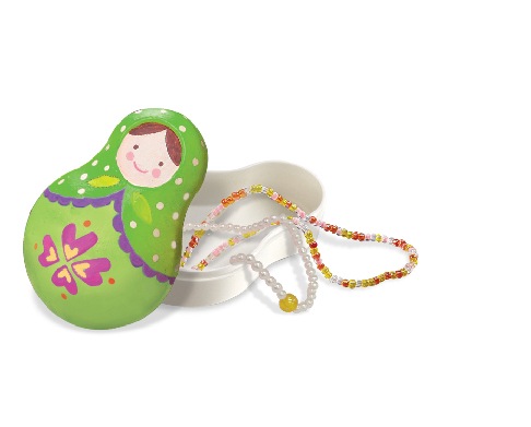 4M 無地マトリョーシカ Russian Dolls オリジナルのマトリョーシカケースをつくろう