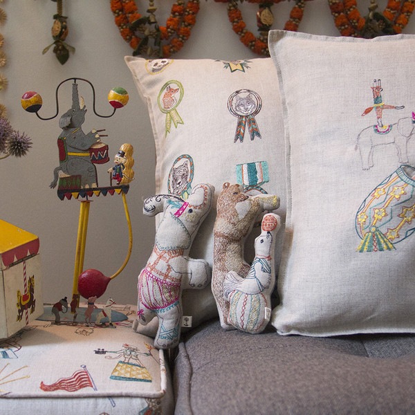 Coral & Tusk コーラルアンドタスク circus bear pal リネンマスコット ニギニギとしても