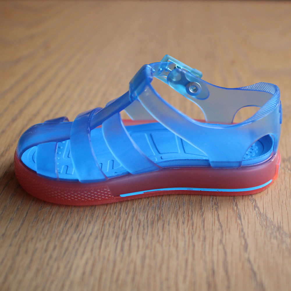 [50%OFF] igol イゴール スペインメイドのサンダル TENIS BICOLOR Turquesa 13cm/14cm/15cm