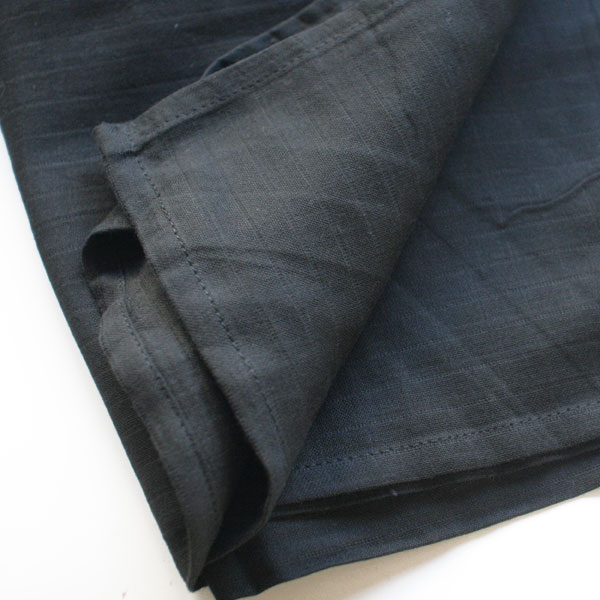 [再下-50%] the Organic Company  ザ・オーガニックカンパニー Cotton cloth オーガニックコットン大判クロス 85x85cm　Black