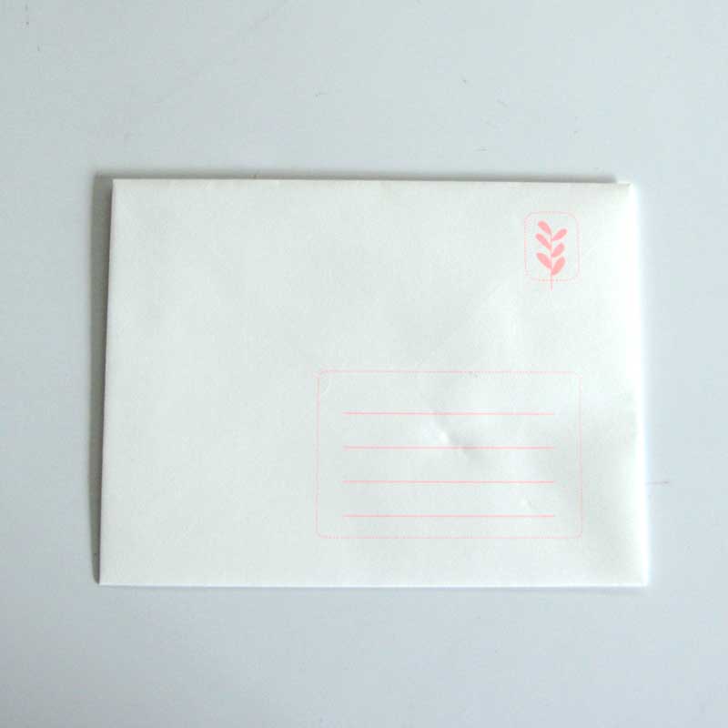 ENGEL Postcard with mini Garland ミニガーランド付きのメッセージカード