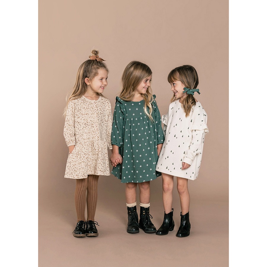 [40%OFF]ロサンゼルスから Rylee solid ribbed tights caramel 6-12M/12-24M/3-5Y/6-9Y　［ネコポス対応OK］