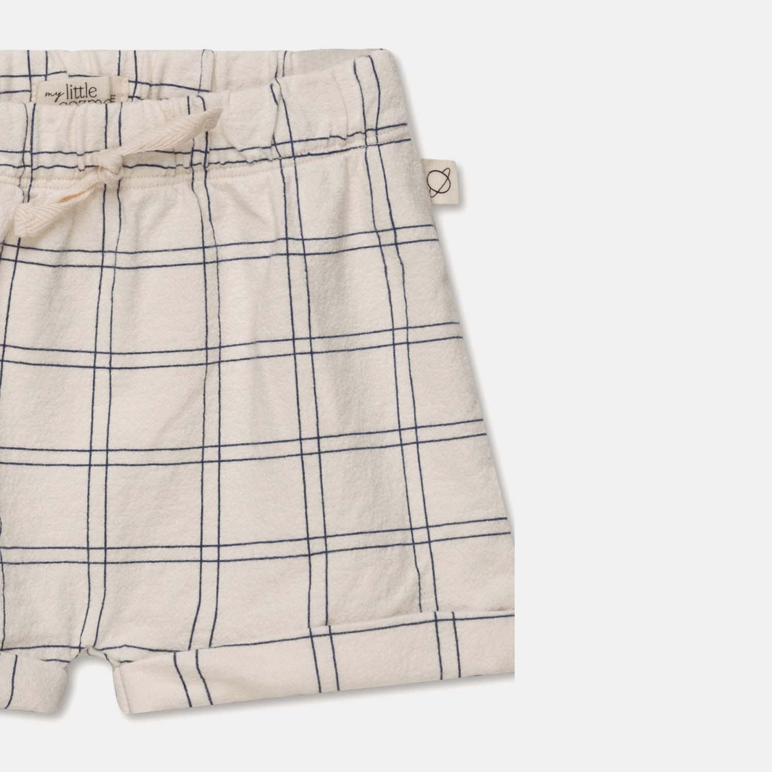 [40%OFF] From spain MY LITTLE COZMO  plaid crepeepe baby shorts 50-60/70-80/80-90 アイボリー