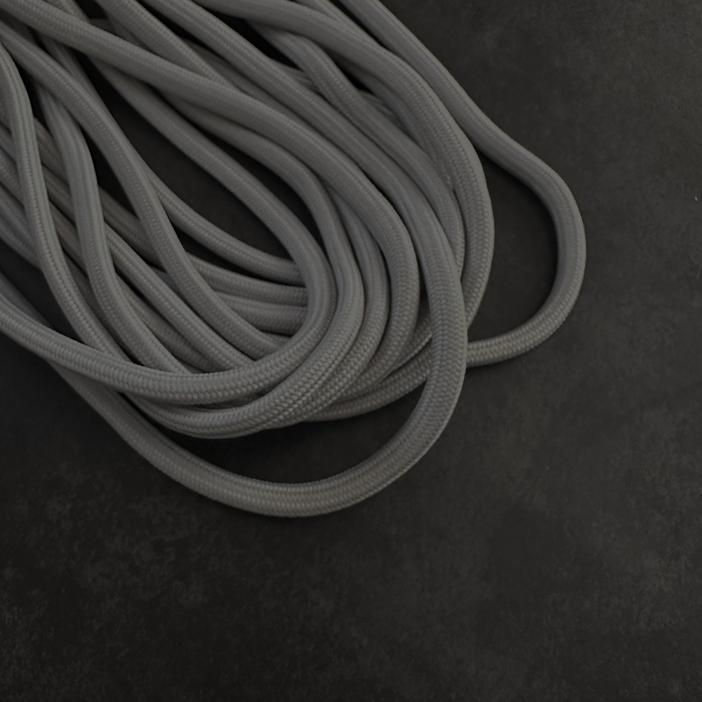 6-3　グレー 6mm ロープ-9400