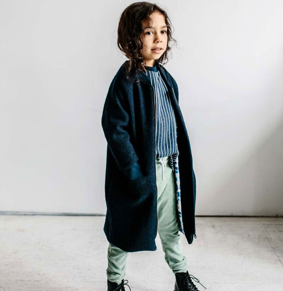 【60% OFF】ドイツから MONKIND Jeans Coatt 100%オーガニックコットン 100-110/120/130-140