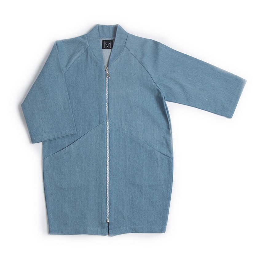 【60% OFF】ドイツから MONKIND Jeans Coatt 100%オーガニックコットン 100-110/120/130-140