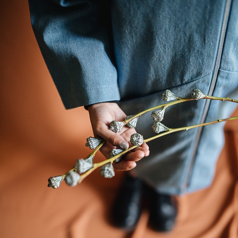 【60% OFF】ドイツから MONKIND Jeans Coatt 100%オーガニックコットン 100-110/120/130-140