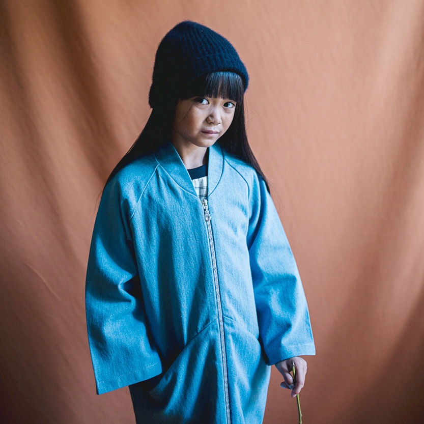 【60% OFF】ドイツから MONKIND Jeans Coatt 100%オーガニックコットン 100-110/120/130-140