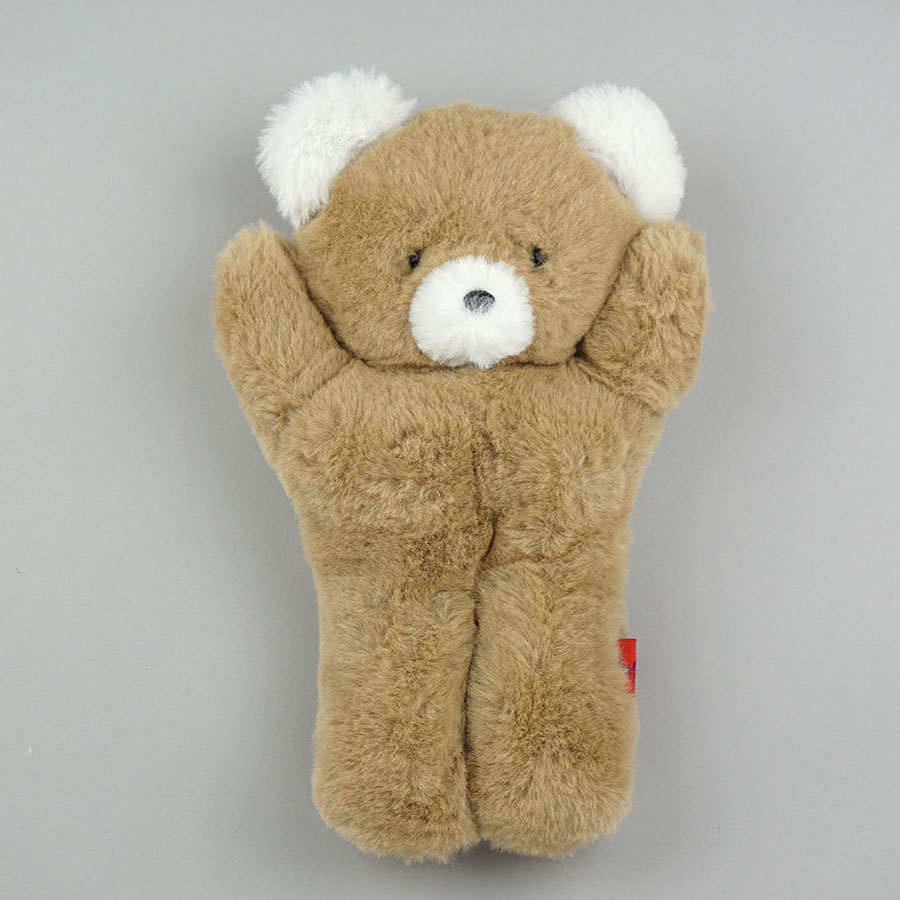 Les Petites Marie Ours hochet CAMILLE beige 20cm　にぎにぎ　ガラガラ