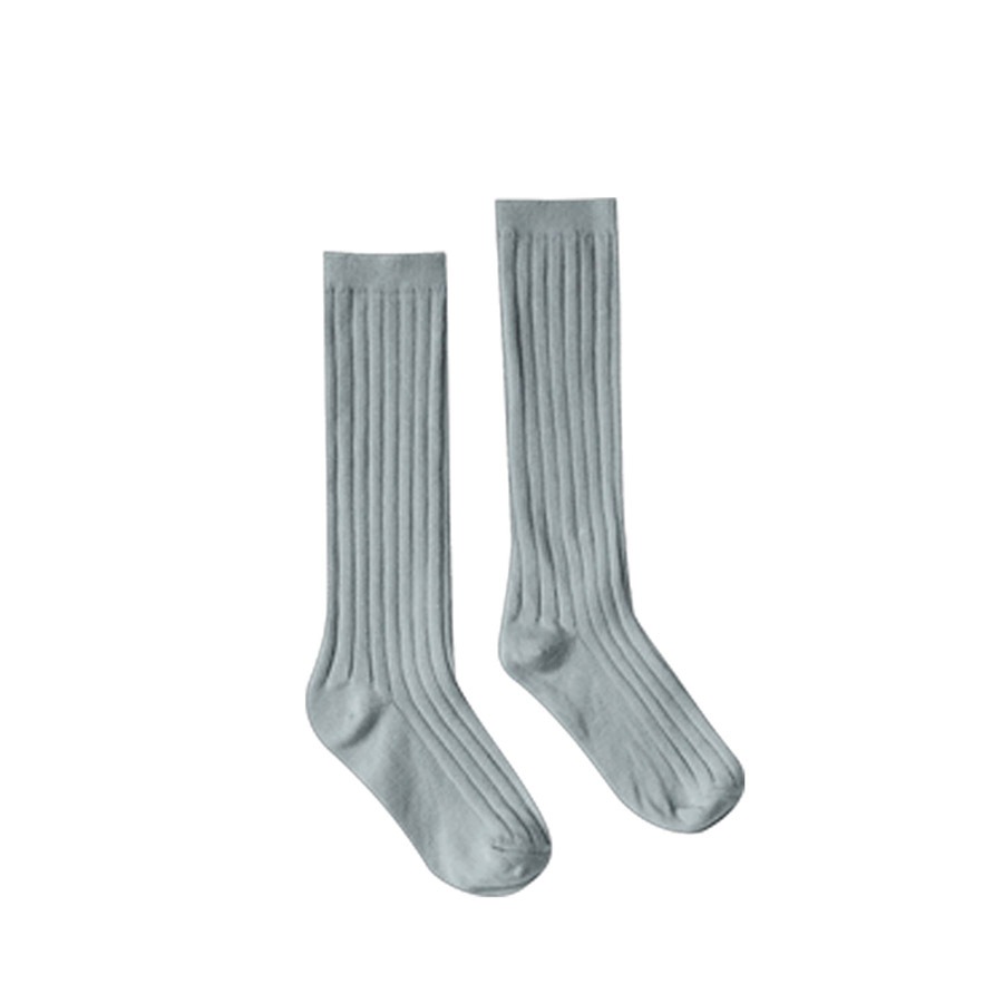 [40%OFF]ロサンゼルスから Rylee solid knee socks　dusty blue 6-12M/12-24M/3-5Y/6-9Y　［ネコポス対応OK］