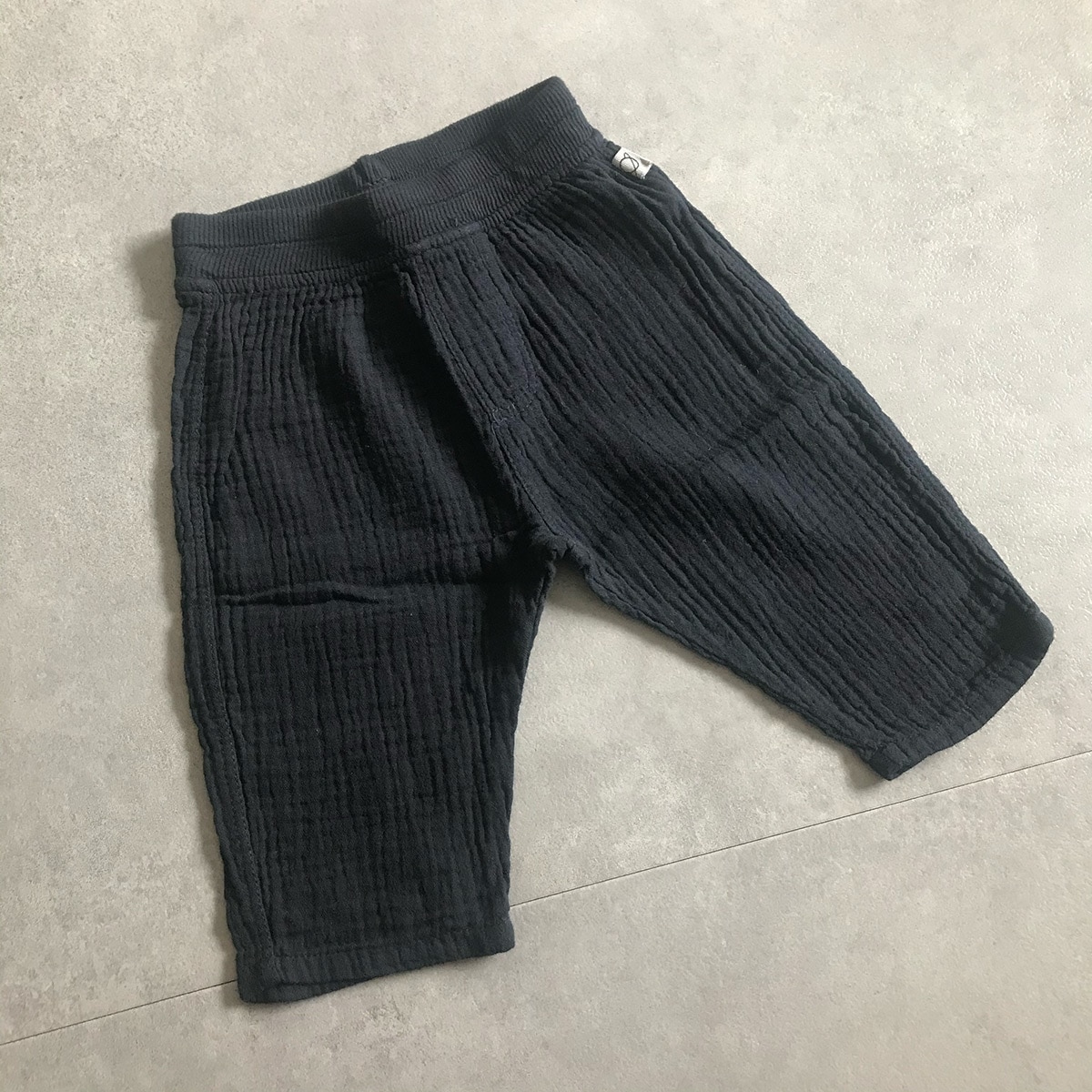 [40%OFF] From spain MY LITTLE COZMO オーガニックコットン  gauze baby pants 50-60/70-80/80-90 水色/グレー/ダークネイビー