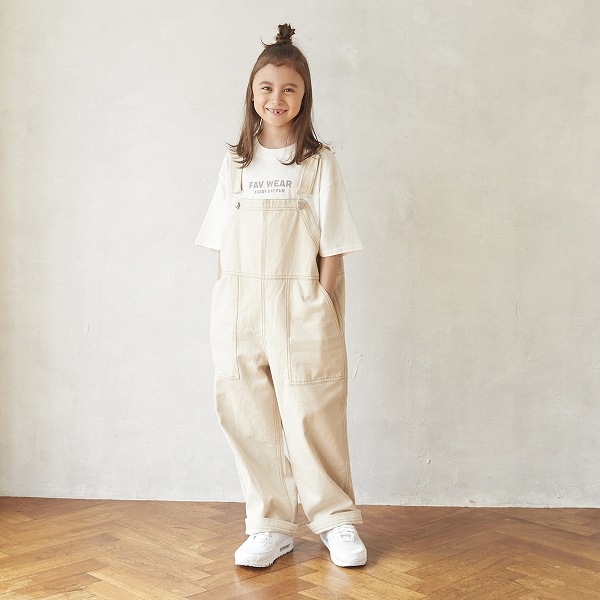 [50%OFF] undeny. サロペット WT/BK  M(110-120)/L(130-140)/XL(150-160)/F(レディース)